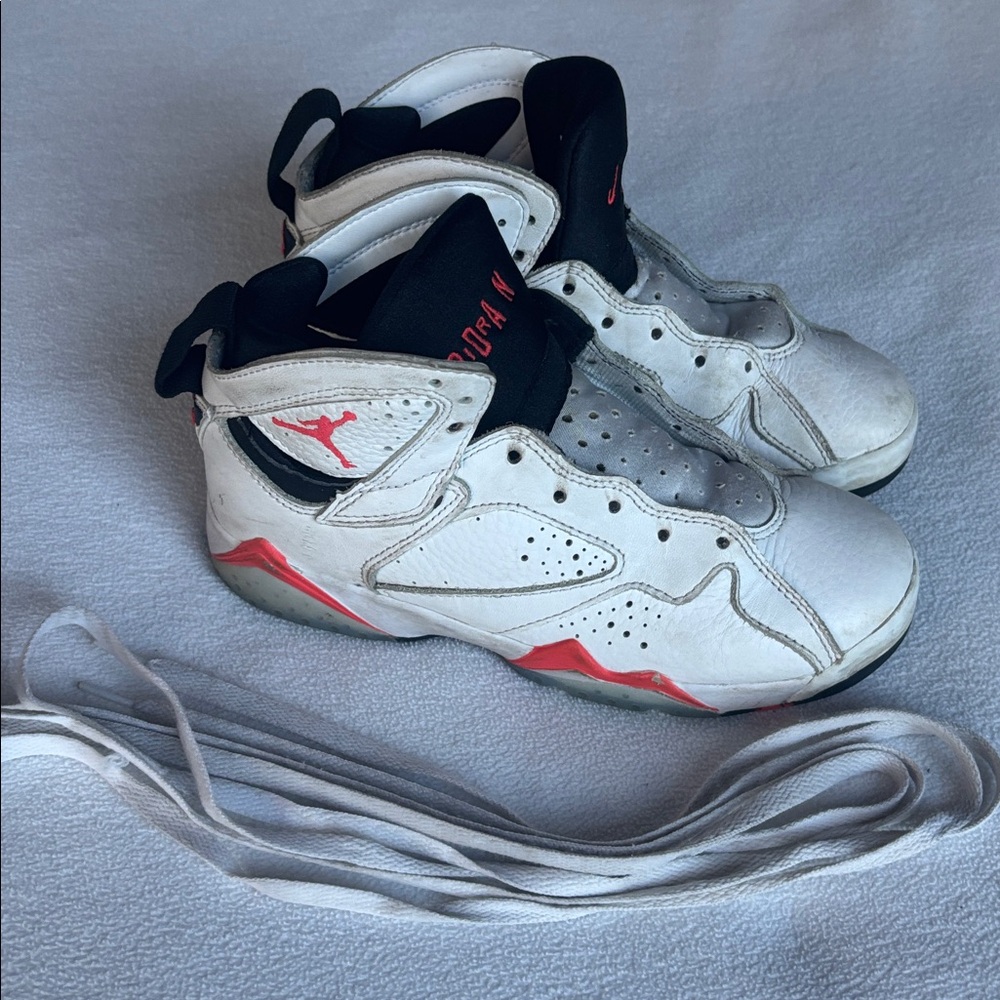 Kids Size 3.5Y, Jordan 7s Sneakers